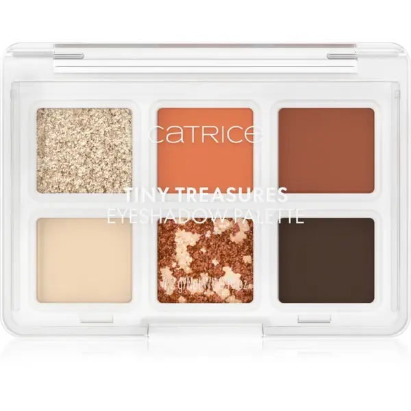 Catrice Tiny Treasures paletă cu farduri de ochi culoare 030 Heat It Up 4.2 g