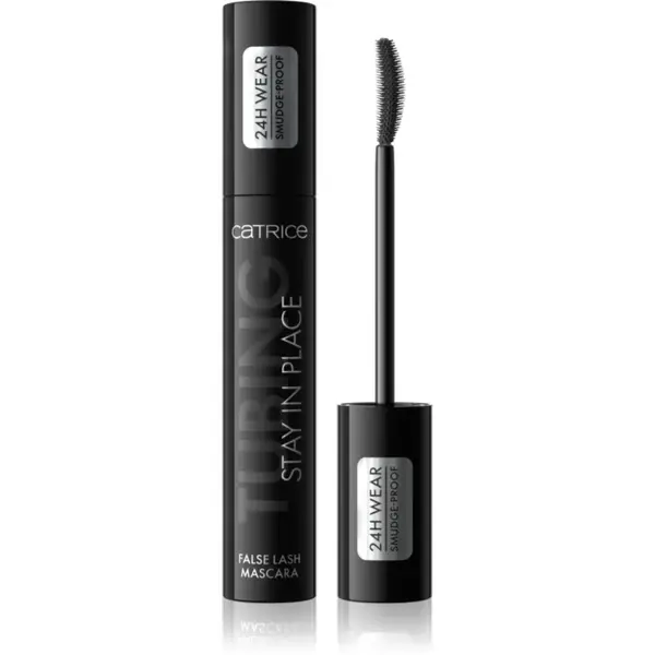 Catrice TUBING Stay In Place rimel cu efect de gene false culoare 010 No Panda Black 11 ml