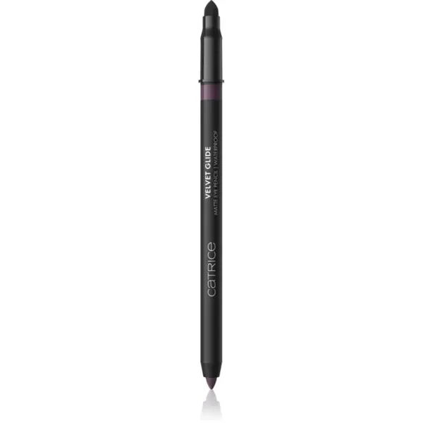 Catrice Velvet Glide creion dermatograf waterproof cu efect matifiant culoare 040 Plum Line 1.4 g