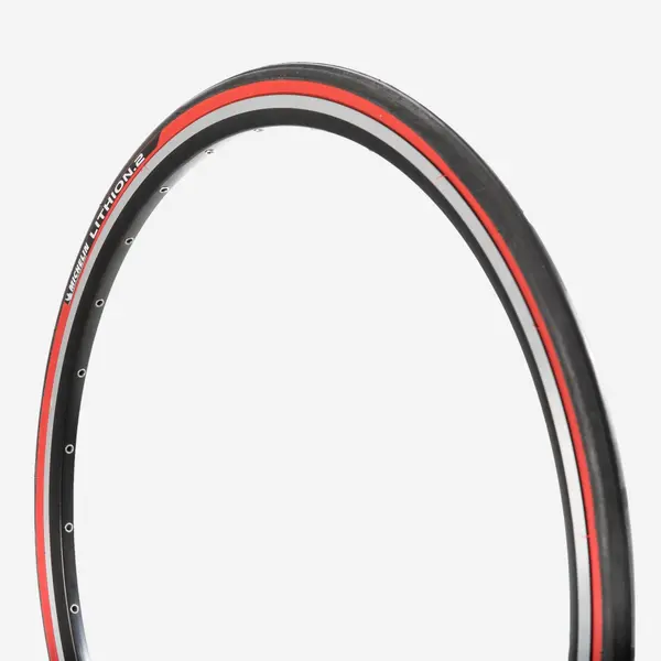 Cauciuc de Şosea Lithion 2 Roşu 700X25 Talon Flexibil / Etrto ETRTO 25-622