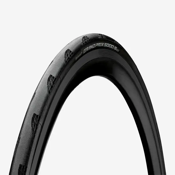 Cauciuc șosea Tubeless Ready - Grand Prix 5000 S TR 700x25 Negru
