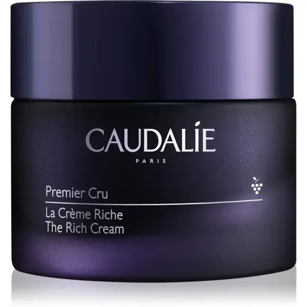 Caudalie Premier Cru La Creme Riche crema bogat hidratanta împotriva îmbătrânirii pielii 50 ml