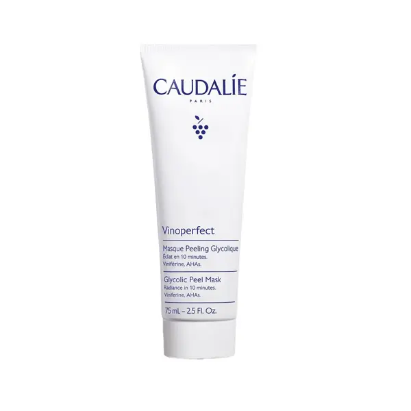 Caudalie Vinoperfect Mască facială peeling cu aromă glicolică Volum 75 ml
