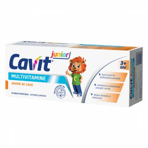 Cavit Junior multivitamine caise, 20 tablete Zephyr Labs