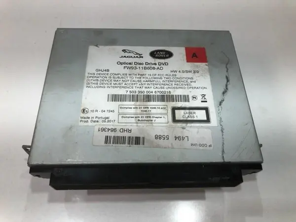 Cd player auto fw93-11b608-ad Jaguar F-Pace (2016->) [X761]
