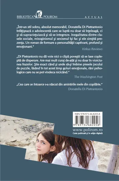 Cea care se intoarce | Donatella Di Pietrantonio