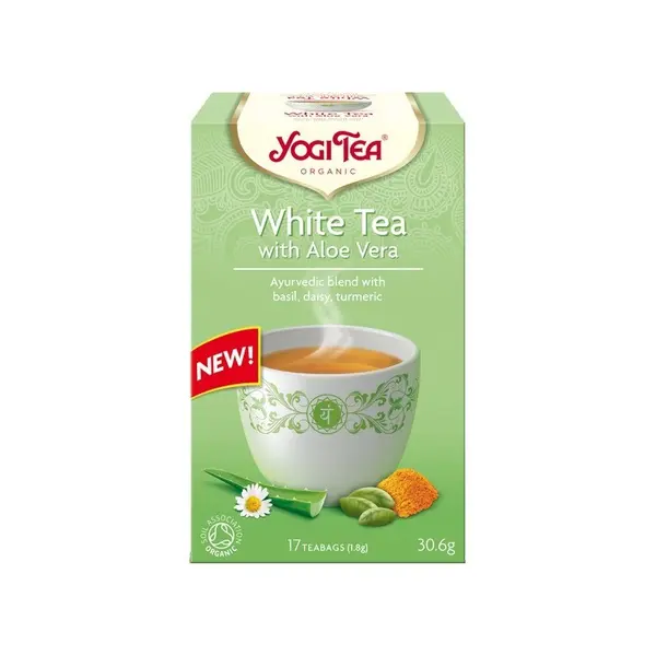 Ceai Alb cu Aloe Vera - Eco 17dz Yogi Tea