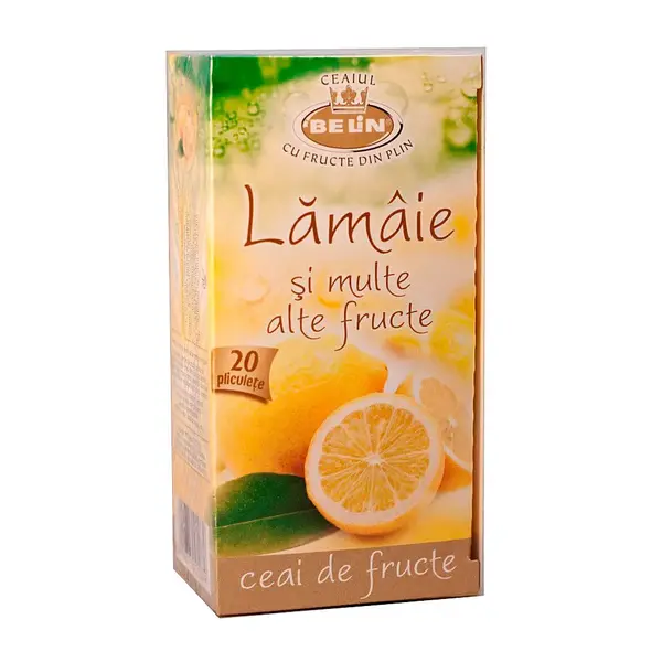 Ceai Belin Lamaie si alte fructe 20 plicuri/cutie Ceai Belin Lamaie si alte fructe 20 plicuri/cutie