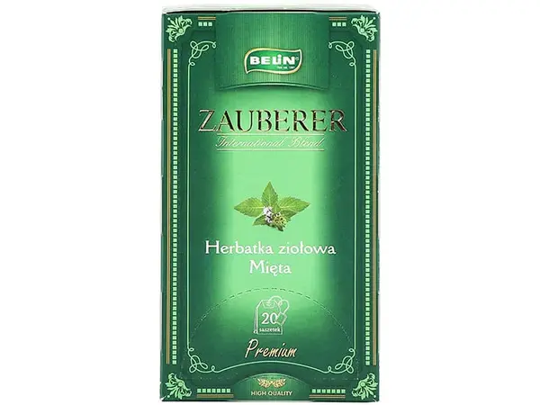 Ceai Belin Zauberer menta 20 plicuri Ceai Belin Zauberer menta 20 plicuri