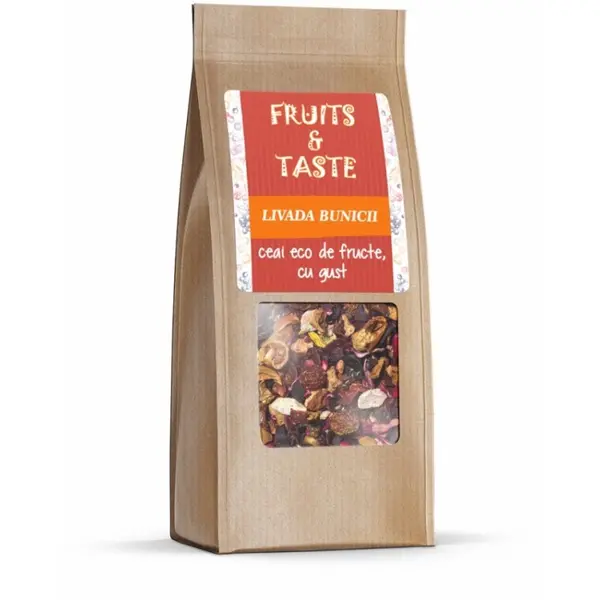 Ceai BIO Livada Bunicii, 100 g, Pronat