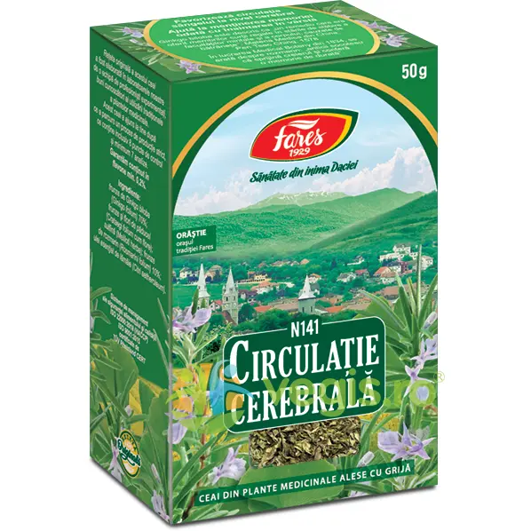 Ceai Circulatie Cerebrala si Memorie (N141) 50g