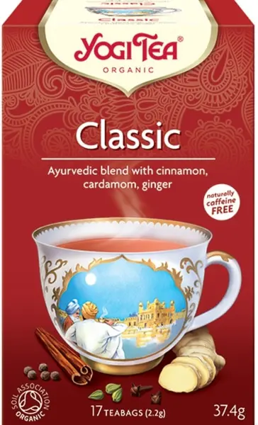 Ceai clasic din plante, 17 pliculețe, Yogi Tea