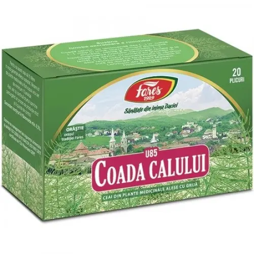 Ceai coada calului U85 Fares, 20 plicuri Zephyr Labs