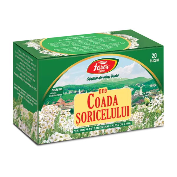 Ceai Coada Soricelului, 20 plicuri, Fares