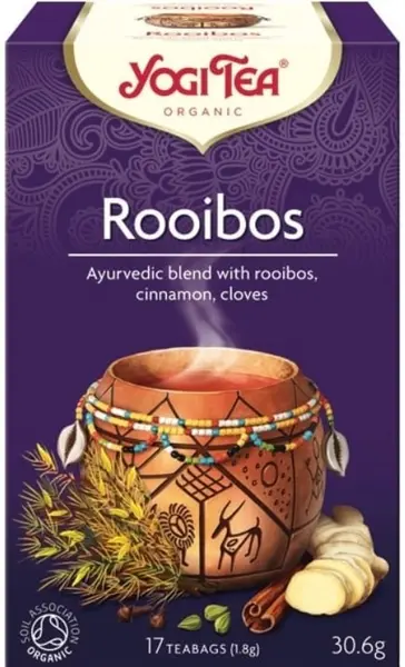 Ceai cu rooibos, 17 plicuri, Yogi Tea