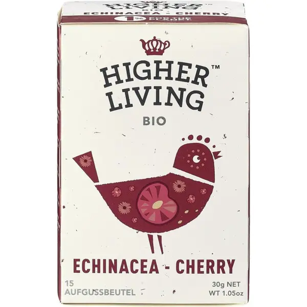 Ceai de echinaceea si cirese 15 plicuri, eco - 30 g
