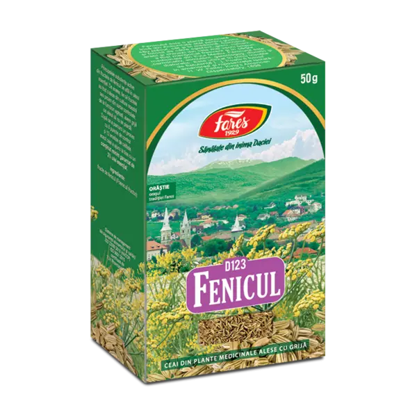 Ceai de fenicul D123, 50g, Fares