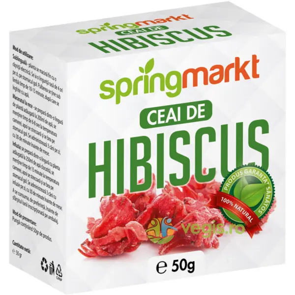 Ceai de Hibiscus Flori 50g
