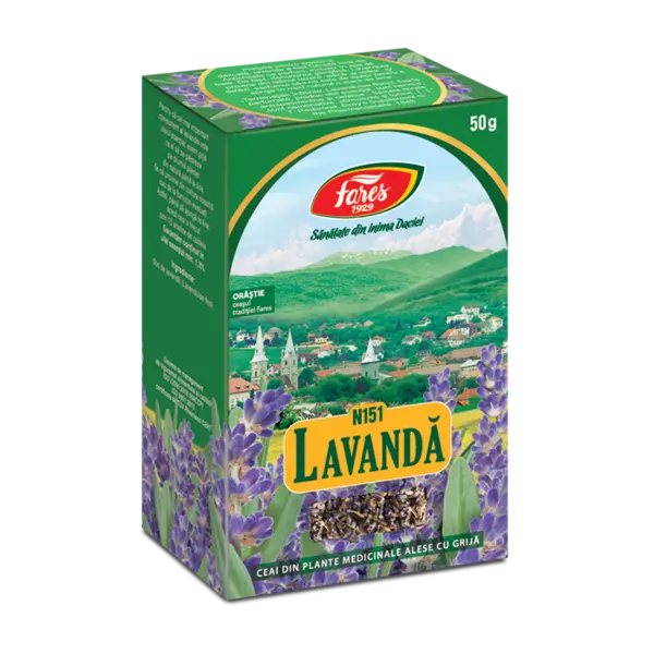 Ceai de lavanda, 50g, Fares