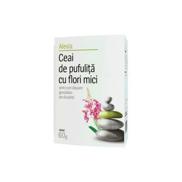 Ceai de pufulita cu flori mici, 50 g, Alevia