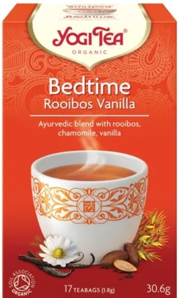 Ceai de seară cu rooibos și vanilie, 17 pliculețe, Yogi Tea