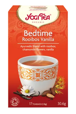 Ceai de seara cu Rooibos si vanilie, 17 plicuri, Yogi Tea