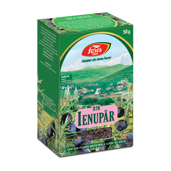 Ceai din fructe de ienupar D78, 50g, Fares