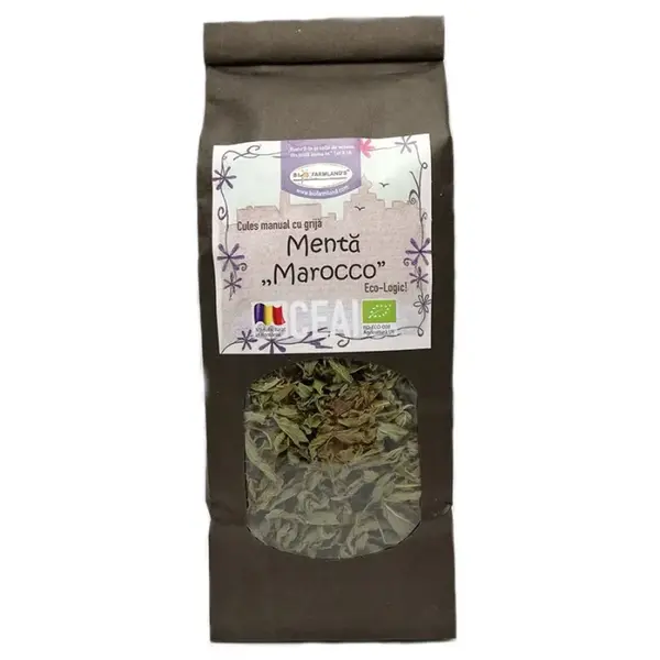 Ceai ECOLOGIC Menta Marocco - 40gr