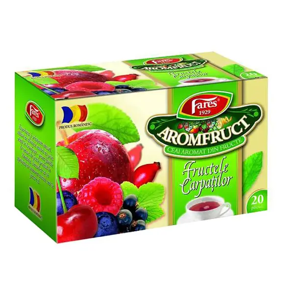 Ceai Fares Fructele Carpatilor 20 plicuri/cutie Ceai Fares Fructele Carpatilor 20 plicuri/cutie