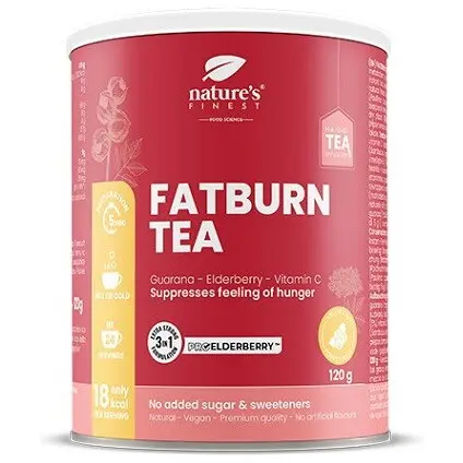 Ceai FatBurn cu Guarana, Soc si Vitamina C 120g