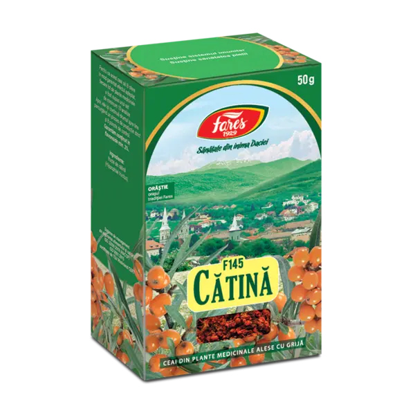 Ceai fructe de catina, 50g, Fares