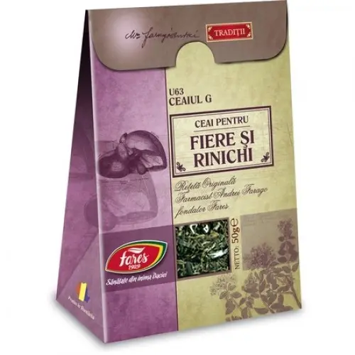 Ceai G Fiere si Rinichi, 50g (U63) Zephyr Labs
