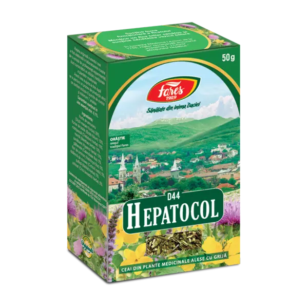 Ceai Hepatocol, 50g, Fares