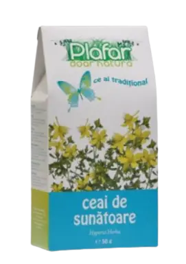 Ceai herba de sunatoare, 50g, Plafar