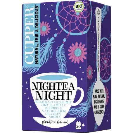 Ceai infuzie Noapte Buna Eco, 40g, Cupper