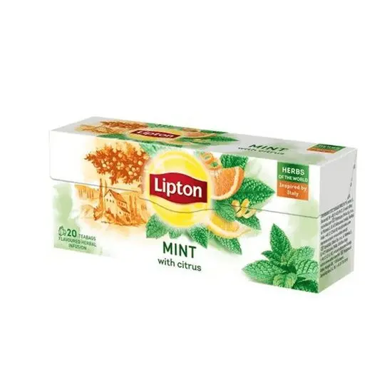 Ceai Lipton Herbal menta si citrice 20plicuri Engros