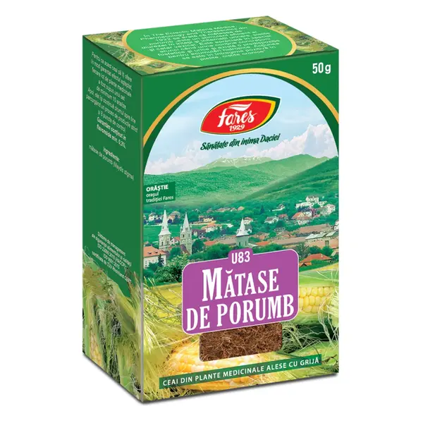 Ceai matase de porumb, 50g, Fares