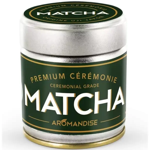Ceai matcha premium grad ceremonial, bio, 30g, Aromandise