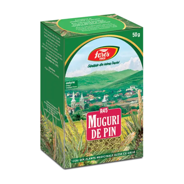 Ceai muguri de pin R45, 50g, Fares