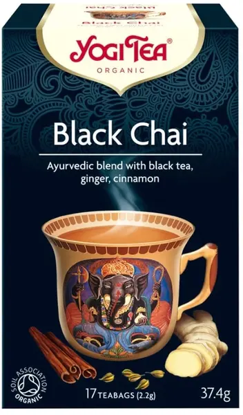 Ceai negru, 17 pliculețe, Yogi Tea