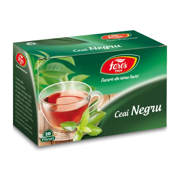 Ceai negru, 20 plicuri, Fares