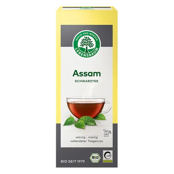 Ceai negru Assam 20 plicuri, eco - 40 g