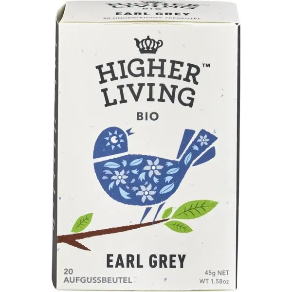 Ceai negru Earl Grey 20 plicuri, eco - 45 g