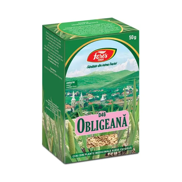 Ceai Obligeana radacina, D46, 50 g, Fares