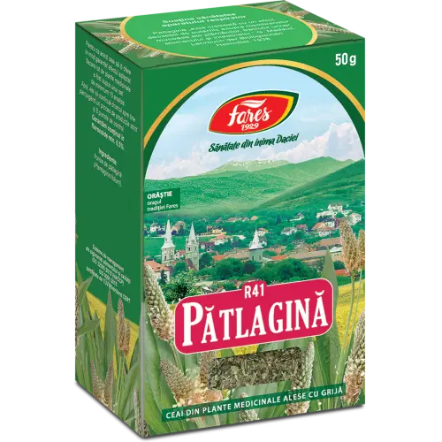 Ceai patlagina frunze x 50g Fares Zephyr Labs