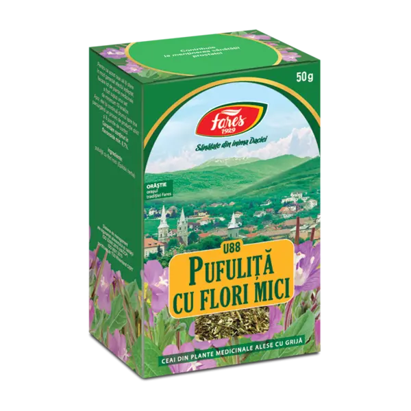 Ceai pufulita cu flori mici, 50g, Fares