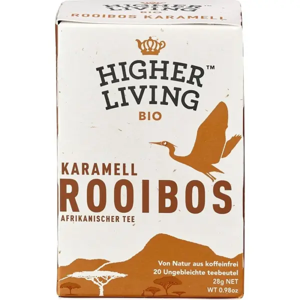 Ceai Rooibos caramel 20 plicuri, eco - 28 g