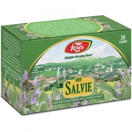 Ceai salvie x 20 plic Fares Zephyr Labs