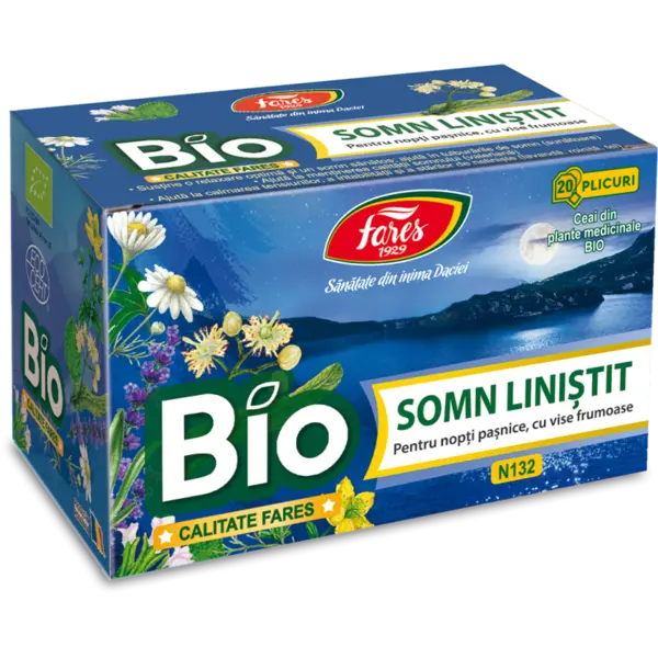 Ceai Somn Linistit Bio, Fares | 20 plicuri