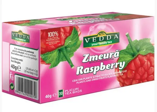 Ceai Vedda zmeura 20plicuri x 2g Ceai Vedda zmeura 20plicuri x 2g